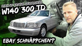 S-Klasse blind auf eBay gekauft  Besichtigung W140 S300 Turbodiesel  Die Autogesellschaft Dresden