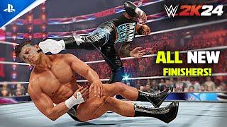 WWE 2K24 All New Finishers & Moves