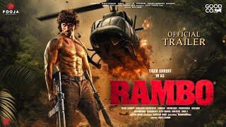RAMBO - Official Trailer  Tiger Shroff  Jahnvi Kapoor  Rohit Dhawan Jacky Releasing on Jan 2024