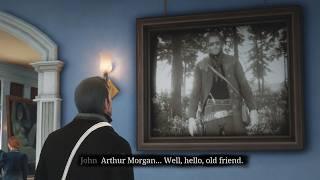 Johns reaction to seeing a photo of Arthur is really sad
