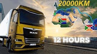 ETS2 Longest Delivery Morocco to Indonesia Africa to Asia  Euro Truck Simulator 2