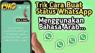 Cara membuat Status WhatsApp Dengan Bahasa Arab  Tutorial WhatsApp