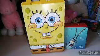 McDonalds happy meal ГУБКА БОБ В БЕГАХ 2021 Планктон и чам бакет Plankton chum bucket