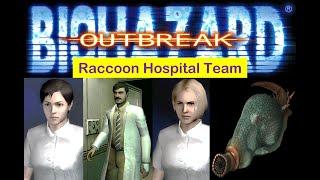 ‍️‍️‍️Escaping from Raccoon City Hospital  The Hive Very Hard NPC Run  RE Outbreak File #1