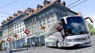 1.50 New Tourismo 16  Ets 2 Best Top Most Realistic Bus Mods in 2024 Real 2K Ultra Graphics