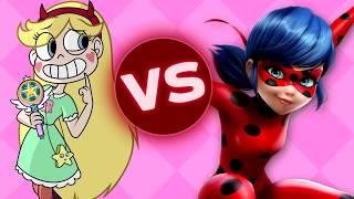 STAR BUTTERFLY VS LADYBUG BATALLA DE RAP EN ESPAÑOL #LadyBugVsStarButterfly #EpicRap