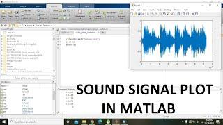 how to plot audio signal in matlab  sound signal plotting in matlab  audio file plotting in matlab