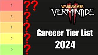 The Official 2024 Vermintide 2 Career Tier List Cataclysm+