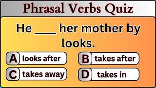 Phrasal Verbs Quiz  English Grammar Test  Improve English