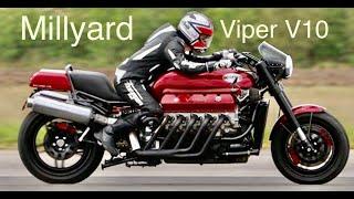 Millyard Viper V10 motorcycle - Maintenance and test ride
