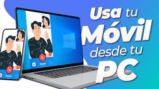 Cómo ver la PANTALLA de tu TELÉFONO en WINDOWS - SUPER FÁCIL ⭐GRATIS⭐- Tutorial MirrorGo