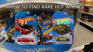 HOW TO FIND RARE HOT WHEELS TREASURE HUNTS SUPER TREASURE HUNTS AND MORE