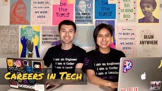 List of careers you can pursue in the tech industry - #techcareers
