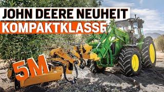 John Deere Neuheit Kompakttraktor 5m bekommt nicht nur neues Getriebe