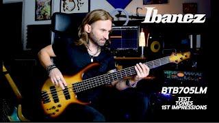 Ibanez BTB705LM Bass Reiview - A Multiscale born to play hard