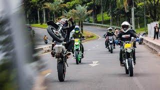 Supermoto is FUN  Prostreet Indonesia ft. Byhun ID9 and friends