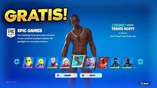 ¡CÓDIGO SECRETO Para CONSEGUIR TODAS las SKINS GRATIS De Fortnite  Capitulo 5 Temporada 3 