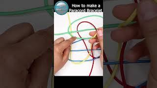 Learn How to Make a Paracord Key fob Paracord CUBE Knot Tutorial DIY #shorts