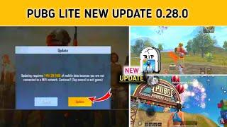 Pubg Lite New Update 0.28.0  Pubg Lite New Update Release Date  New Update In Pubg Mobile Lite