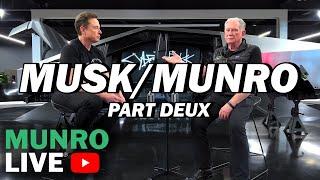 Elon Musk and Sandy Munro discuss the Cybertruck