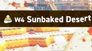 Super Mario Bros. Wonder - World 4 Sunbaked Dessert