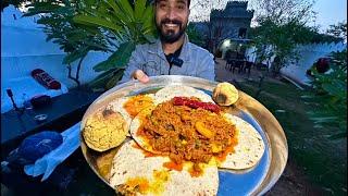 राजस्थानी कच्ची हल्दी की सब्ज़ी खाई है कभी? Raw Turmeric Full Recipe  jaipur food tour￼