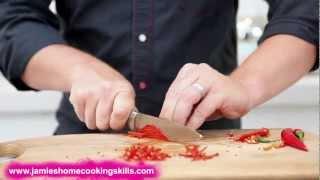 How To - prepare a fresh chilli with Jamie Oliver