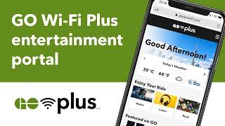 Connect to Wi-Fi on Trains & Busses  Log in to GO Wi-Fi Plus