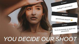 YOU DECIDE OUR PHOTOSHOOT - BTS