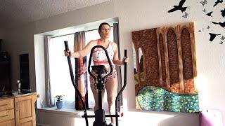 Todays Low impact cardio Elliptical bike link is in video description