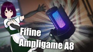 Обзор на мой новый КРУТОЙ микрофон - Fifine Ampligame A8