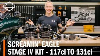 Harley-Davidson Screamin Eagle Stage IV Kit 117ci to 131ci Overview