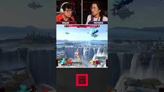 MUTEACES PEACH IS TOP LEVEL but against Mkleos Joker... #smashultimate #shorts #gaming