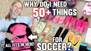 Why I Need 50 things in my Soccer Bag