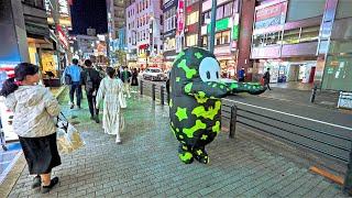 Japan Tokyo Itabashi night walk to Ikebukuro • 4K HDR