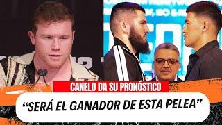 CANELO ÁLVAREZ REVELA INESPERADO PRONÓSTICO PARA PELEA ARTUR BETERBIEV VS DMITRY BIVOL