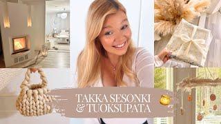 DIY Syksy koristeet tuoksupata & takkasesonki on täällä  