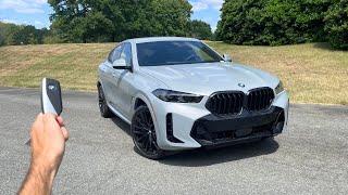 2025 BMW X6 xDrive40i Start Up Exhaust Test Drive Walkaround POV and Review