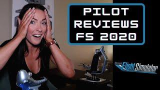 REAL PILOT Tries Flight Simulator 2020  Dash 8-Q400 Captain FIRST LOOK  Failed Landing Challenge??