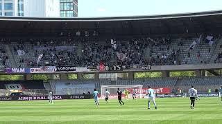 Peluza Șepcile Roșii - Ale ale România ale ale U Cluj - FC Voluntari 2-3