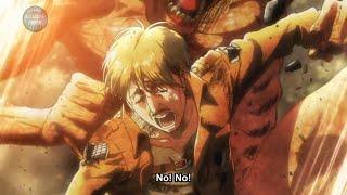 Attack on Titan  S2  Death of captain Meche  The first Appearance of the beast Titan