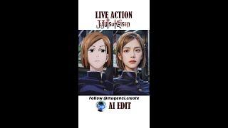 Jujutsu Kaisen Live action adaptation by AI