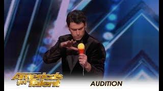 Lioz Shem Tov Israeli Mentalist Has SUPERPOWERS - But Is It Funny?  Americas Got Talent 2018