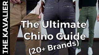 The Complete Chino Buying Guide - 20 Brands from H&M Uniqlo Gap Bonobos and more