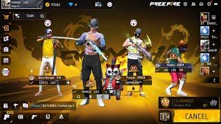 Cs Rank Push To Top 1 GrandMaster In Match Makers And Hackers Lobby   Free Fire Live