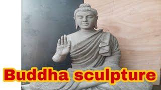 buddha sculpture making  buddha sculpture in cement