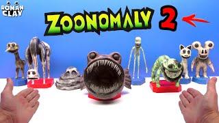 Making Zoonomaly New Monsters with Clay ► Sculptures Timelapse  Roman Clay