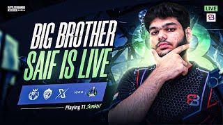 Scrims Live I Goal 5k subs I Classic Fun I  BBxSaiF I Bgmi live