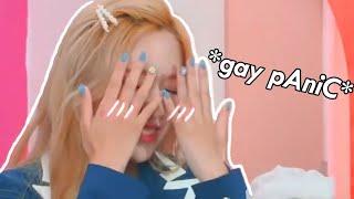 TWICE professing their love for each other ft. minas gay panic