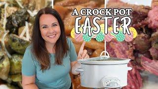 4 EASTER RECIPES to make in the CROCK POT  EASY Easter Sides